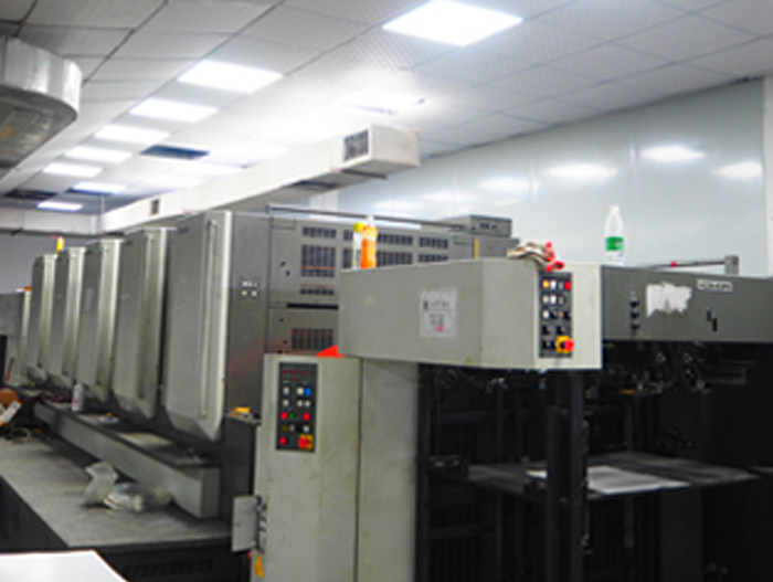 小森五色對開印刷機