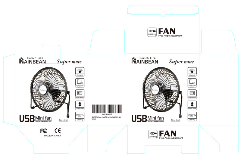 風(fēng)扇包裝盒(圖4)