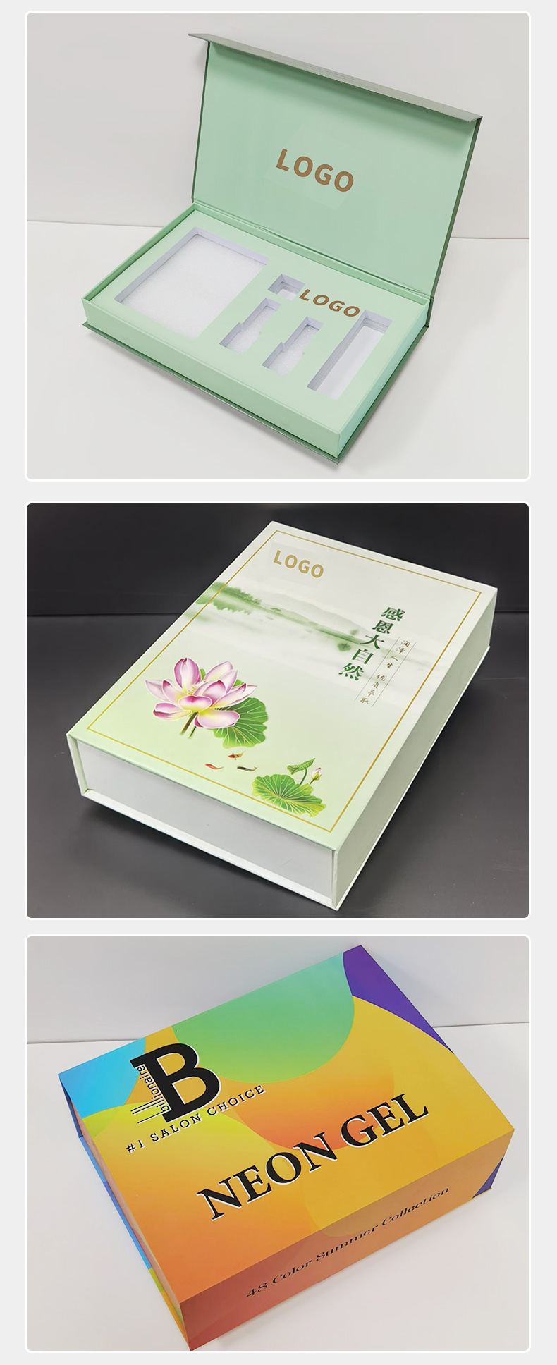 翻蓋書型盒(圖8)